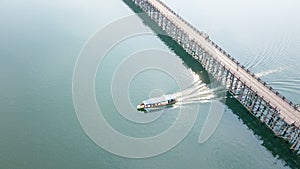 Auttamanusorn Wooden Bridge Sapan Mon