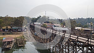 Auttamanusorn Wooden Bridge Sapan Mon