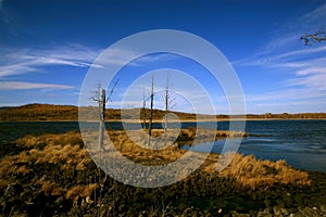 The autuman in Aexan national geopark