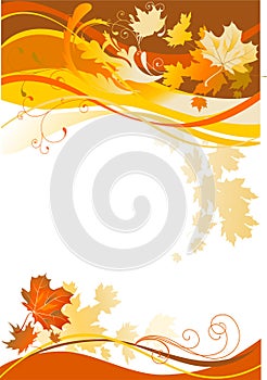 Autumn abstract background