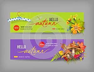 Autumn Advertising Banner