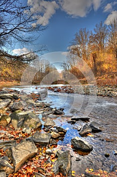 Autumn Appalachian Mountain Stream