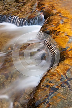 Autumn Autrain Falls Cascade photo