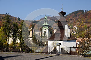 Autumn in Banska Stiavnica, Slovakia