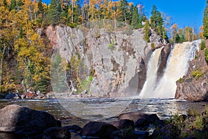 Autumn, baptism falls