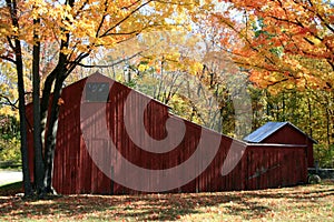 Autumn Barn