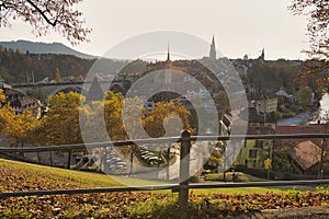 Autumn in Bern from Rosengarten