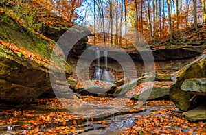 Autumn at Blue Hen Falls