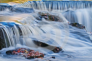 Autumn Bond Falls Cascades