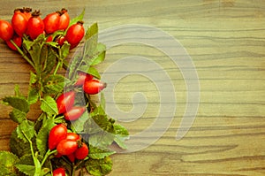 Autumn brier decoration