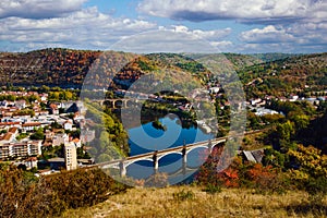 Autumn in Cahors, France