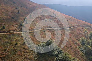 Autumn in Carpathian Mountains