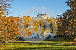 Autumn in Central Park, New York