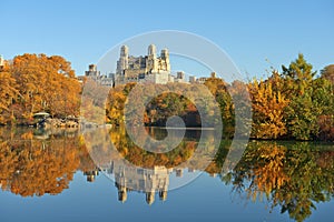 Autumn in Central Park, New York