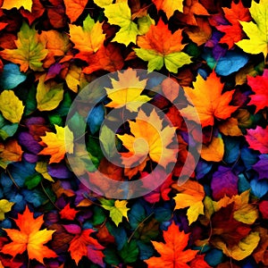 Autumn colorimetry