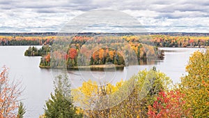 Autumn Colors, Highbanks Trail, AuSable Scenic Byway, MI