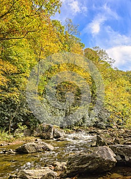 Autumn Colors in the Mountains of North Carolina