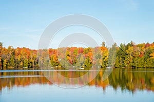 Autumn colors in Quebec, Canada