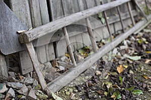 Autumn courtyard house