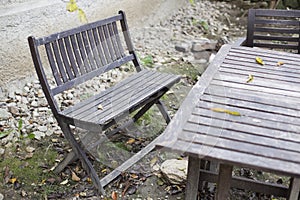 Autumn courtyard house
