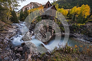 Autumn in Crystal Mill Colorado Landscape photo