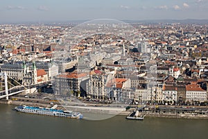 Autumn Danube in Budapest