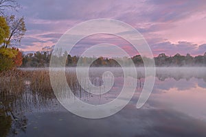 Autumn Dawn Whitford Lake