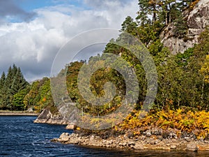 Autumn day at Loch Katrine