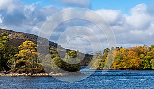 Autumn day at Loch Katrine