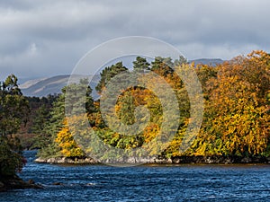 Blustery Autumn day at Loch Katrine