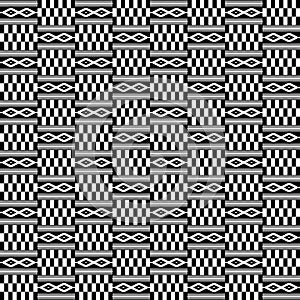 Kente Cloth Seamless Pattern