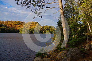 Autumn / Fall foliage in the Adirondack Mountains High Peaks Region