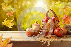 Autumn and fall harvest background