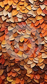 Autumn fall leaves texture background