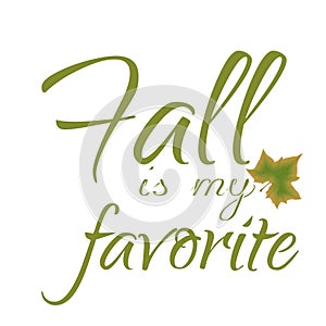 Autumn Falling leaves design for print