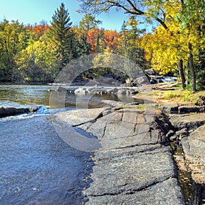 Autumn falls square