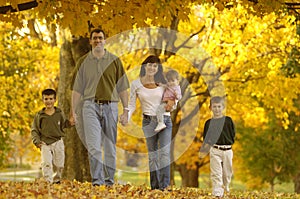 Autumn family