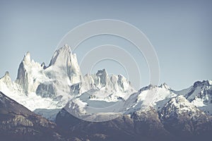 Autumn in Fitz Roy Moutain, Patagonia, El Chalten - Argentina