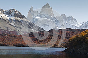 Autumn in Fitz Roy Moutain, Patagonia, El Chalten - Argentina