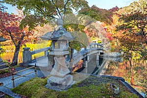 Autumn foliage at Eikando Temple