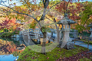 Autumn foliage at Eikando Temple