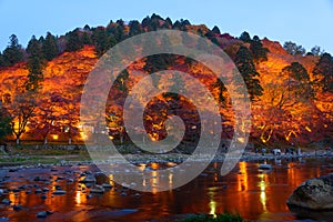 Autumn foliage in Korankei, Aichi, Japan