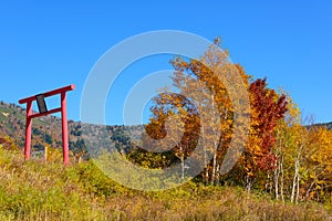 Autumn foliage of Mt.Hachimantai