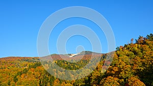 Autumn foliage of Mt.Hachimantai