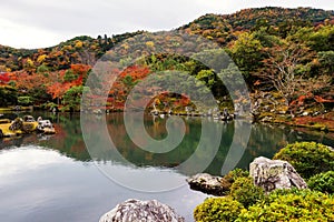 Autumn foliage in tenryu-ji, Arashiyama