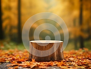 autumn forest background