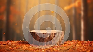 autumn forest background