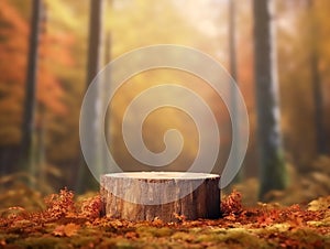 autumn forest background