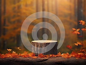 autumn forest background