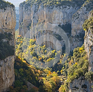 Autumn in the foz of Arbaiun, Navarre